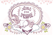 Unicorns and Rainbows, an Animal Illustration by Carrie Stephens Art (Thumbnail 4 of 9)
