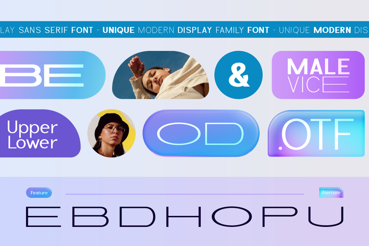 Malevice Pro | 9 Weight, a Sans Serif Font by Burntilldead (Photo 9 of 13)