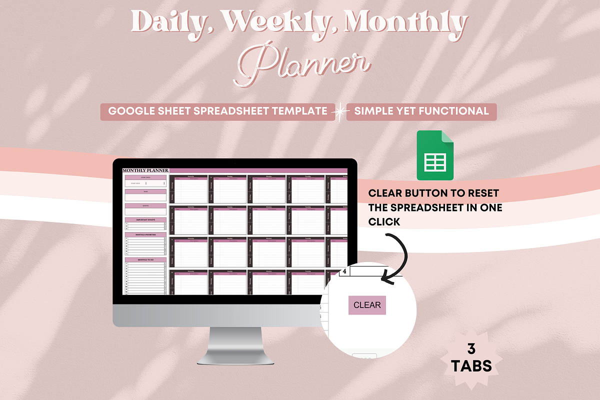 All-in-One Planner Template, a Templates & Theme by bellaROSEworkshop (Photo 10 of 10)