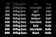 Otflag Sans, a Sans Serif Font by Oktnum Type Foundry (Thumbnail 18 of 18)