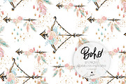 Boho Tribal Animal Seamless Patterns, a Pattern Graphic by KaramfilaS (Thumbnail 5 of 19)