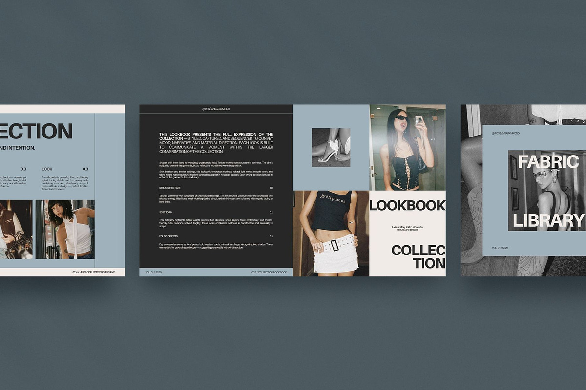 20 Fashion Designer Portfolio Canva, a Presentation Template by Amaré Creative (Photo 5 of 7)