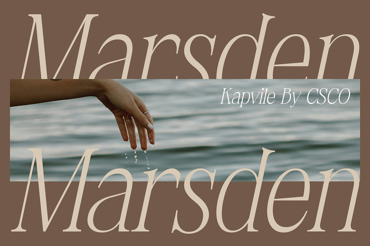 Kapvile – Elegant Font, a Serif Font by Craft Supply Co. (Photo 6 of 8)