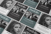 A4 Flyer Mockup Top View, an Advertising Mockup by GraphicWindow (Thumbnail 3 of 6)