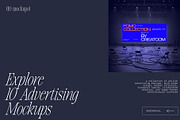Urban Advertising Mockups (10 psd), an Advertising Mockup by Creatoom (Thumbnail 2 of 10)