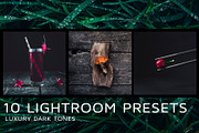 10 Dark tones presets for Lightroom, an Action Add-On by Elijah (Thumbnail 1 of 19)