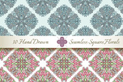 10 Seamless Square Patterns Set#2, a Pattern Graphic by Patternalized (Thumbnail 2 of 5)