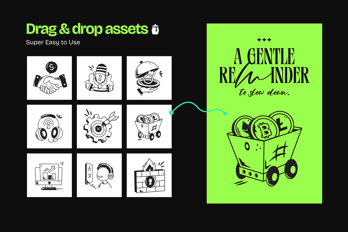 Sketch Icons, an Outline Icon by Prosymbols (Photo 3 of 30)