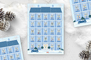 Christmas Advent Calendar Design, a Poster Template by BrandPacks (Thumbnail 5 of 5)