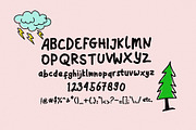 Fun Story Font + 60 Illustration, a Sans Serif Font by 160 Studio (Thumbnail 4 of 9)