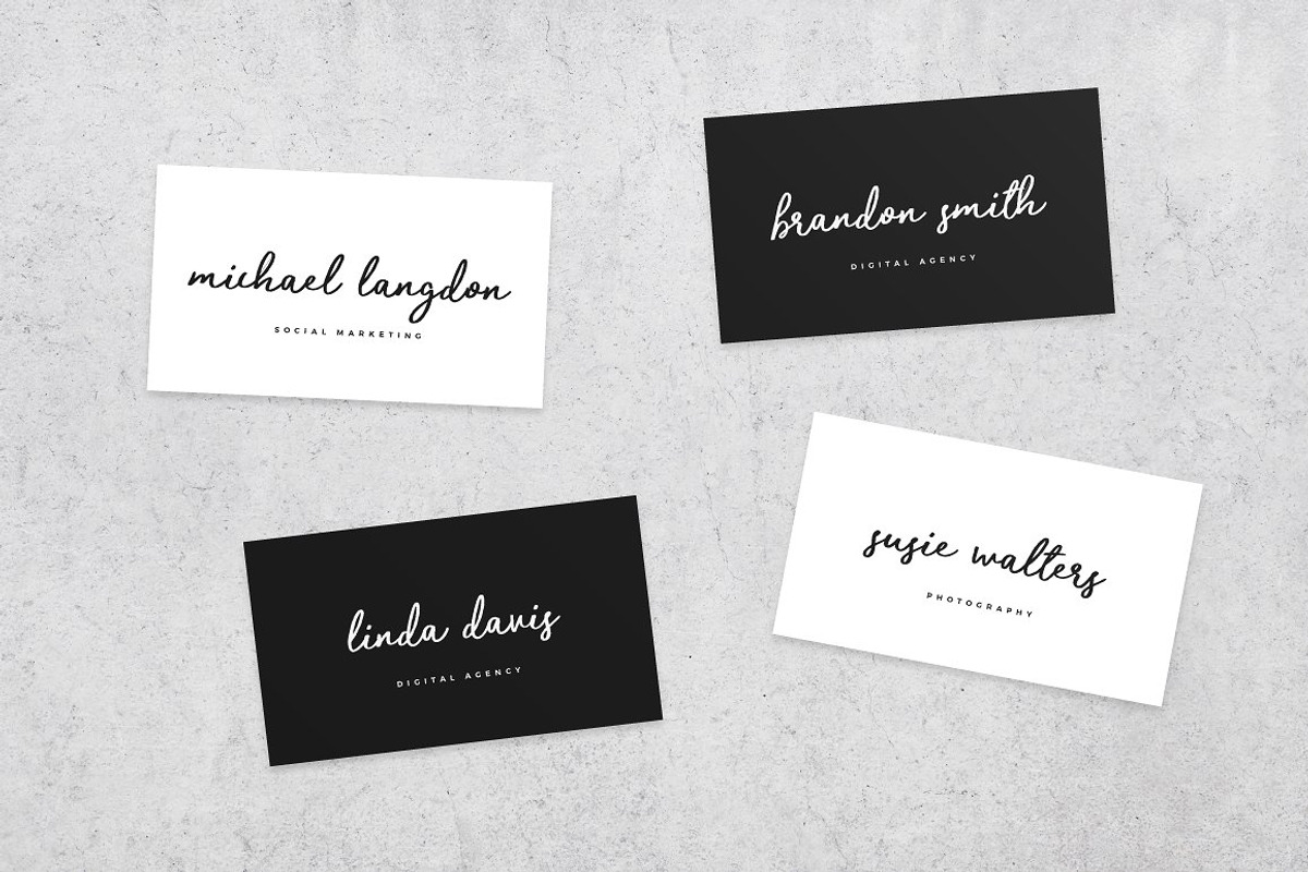 Typographer's Dream Box + 200 Logos, a Script Font by Mats-Peter Forss (Photo 113 of 130)