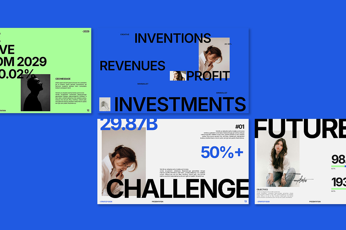 Strategy Presentation Deck Template, a Presentation Template by Templeste (Photo 4 of 6)