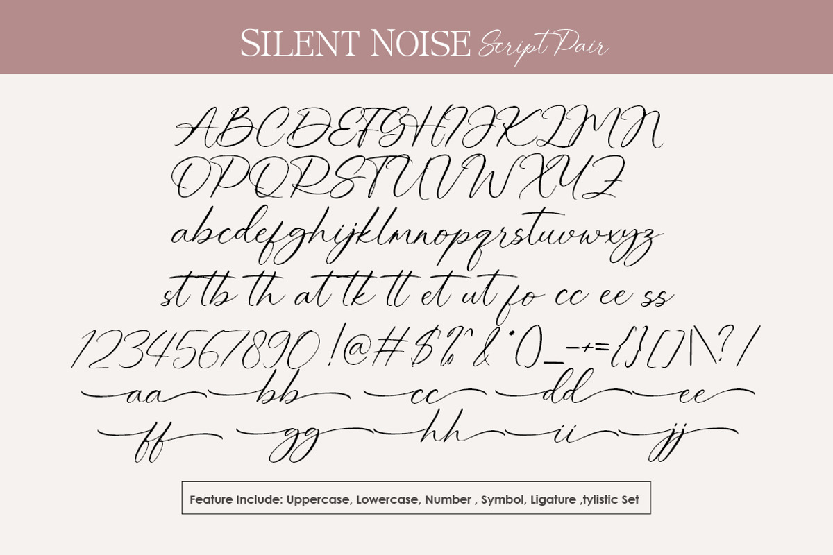 Silent Noise// Modern Font Duo, a Serif Font by Dora Typefoundry (Photo 10 of 12)