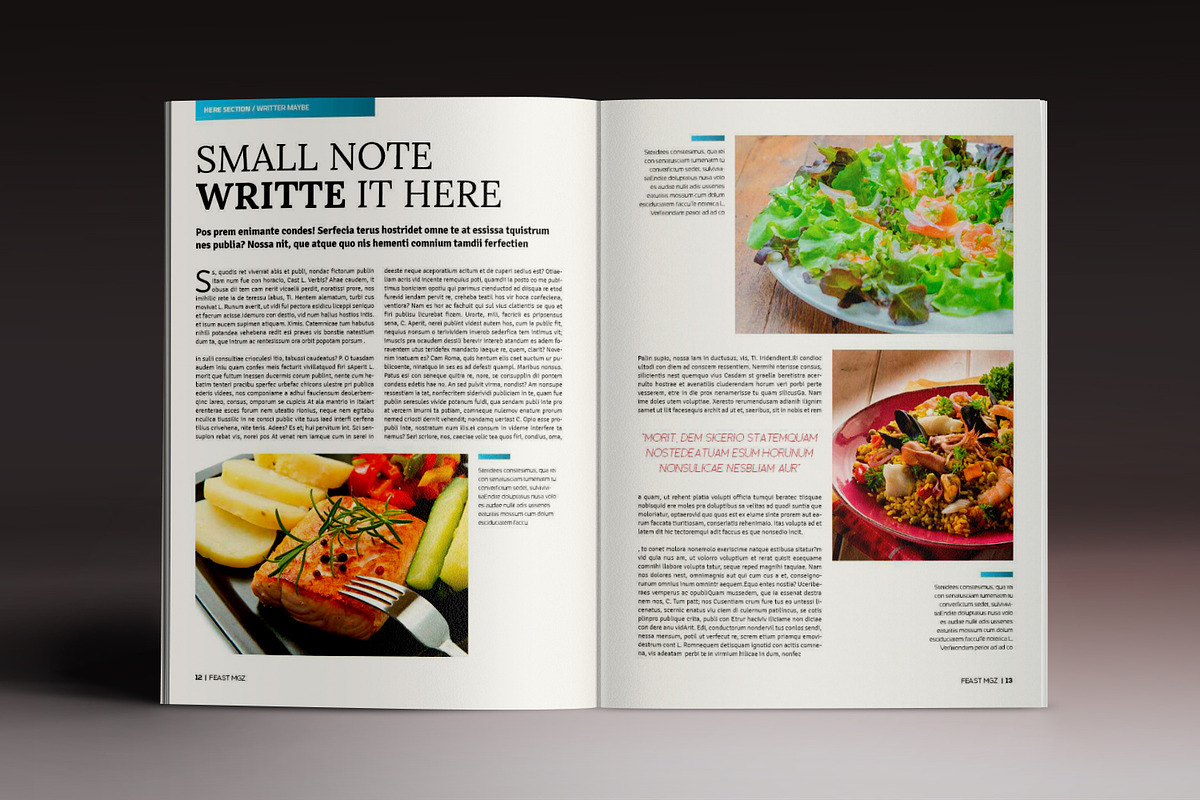 Multipurpose Magazine 1, a Magazine Template by Luuqas Design (Photo 6 of 12)