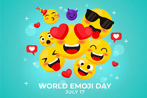 14 World Emoji Day Illustration