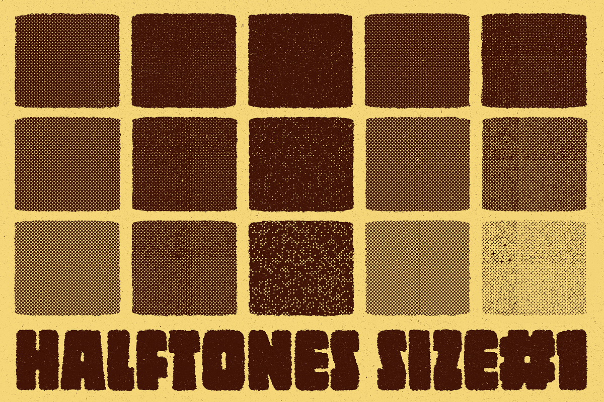 Halftoner Procreate Brushset, a Brush Add-On by PeeperDesignStudio (Photo 2 of 7)
