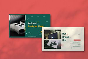 Lastyum Game Keynote Template