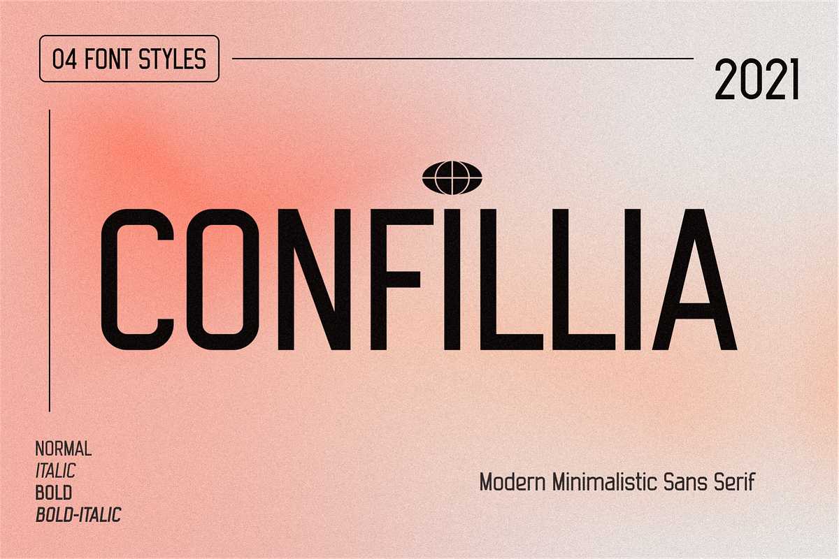 Confillia Sans Serif, a Sans Serif Font by 24Design Studios (Photo 1 of 7)
