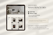 Showit Digital Shop Add-on page, a Landing Page Template by Digital&Chic (Thumbnail 3 of 8)