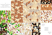 Watercolor almond milk, a Food Illustration by Ekaterina Glazkova (Thumbnail 8 of 11)
