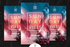 SUN DAY Flyer Template