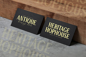 The Boqke Texture Serif Vintage Font