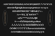 Lamna Blur, a Serif Font by Craft Supply Co. (Thumbnail 8 of 8)