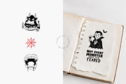 Gothic Spooky Halloween Clipart, an Object Illustration by Nutalin Art (Thumbnail 6 of 12)