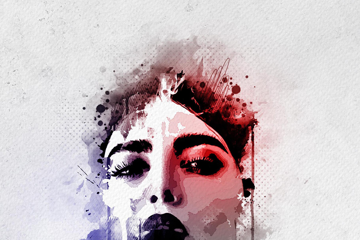 Beautiful Portrait Art Photo Effect, an Action Add-On by MRI STUDIO (Photo 4 of 18)