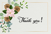 Christmas Vector Floral Clipart ., a Background Graphic by NinaBrai (Thumbnail 8 of 8)