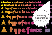 Vecmetry, a Sans Serif Font by vve.design (Thumbnail 3 of 7)