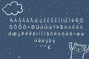 Child Pencila Font