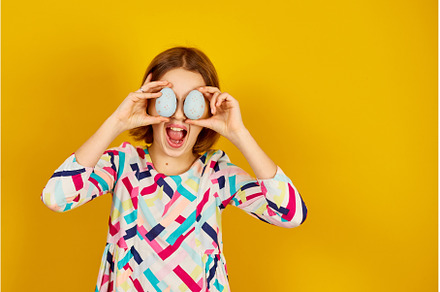 Happy playful teenager girl holding, a Beauty & Fashion Photo by IlliaBondarPhotography