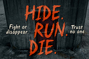HorrificScience Horror Thriller Font, a Handwritten Font by HypeWorksCo (Thumbnail 14 of 16)