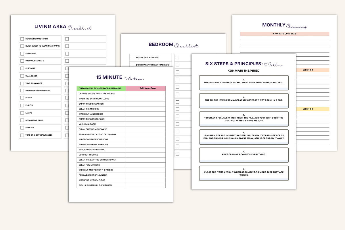 2026 Organization & Decluttering Guide preview 4
