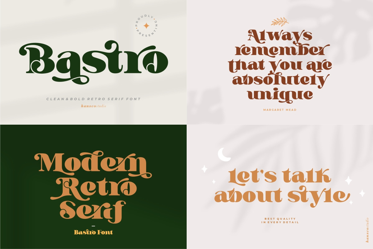 Retro Vintage Font Bundle - SALE!, a Handwritten Font by HansCo Studio (Photo 14 of 14)