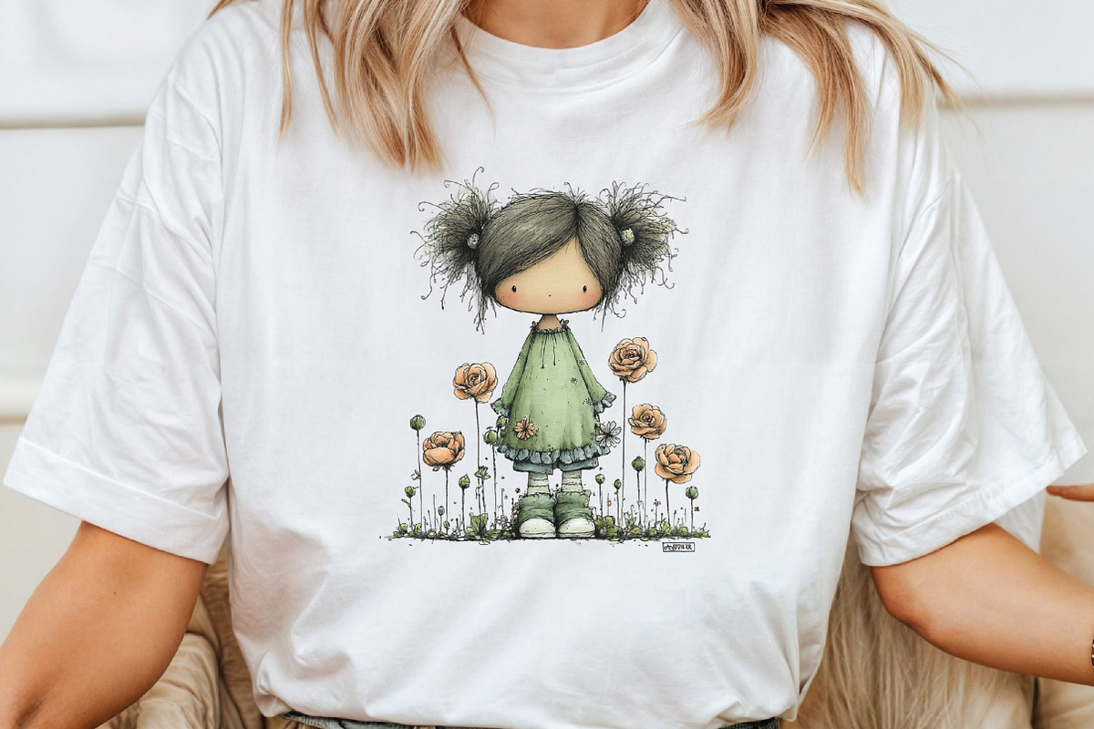 Flowers and Girls Big Clipart Bundle, an Illustration by CraftArtStudio (Photo 4 of 6)