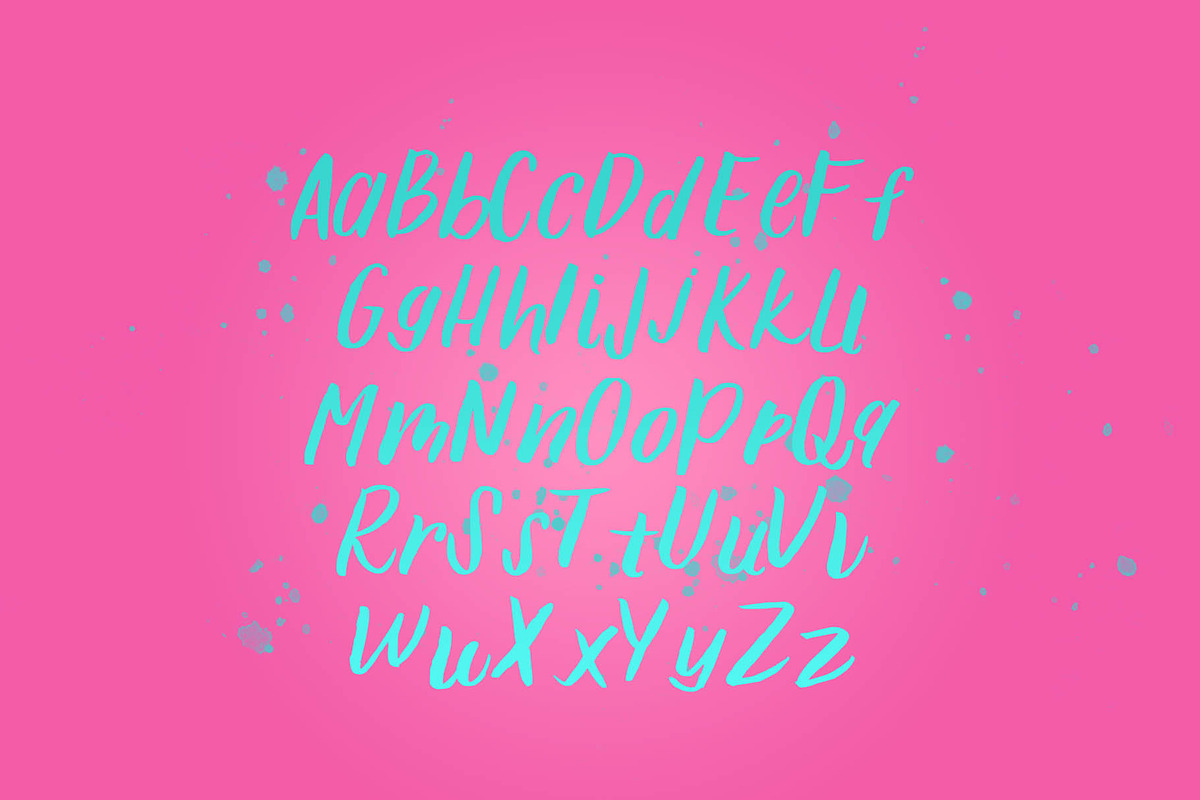 Pineapple Font preview 3