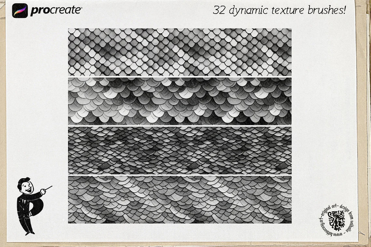 Procreate scale design kit, a Brush Add-On by Studio.Valhalla (Photo 2 of 8)