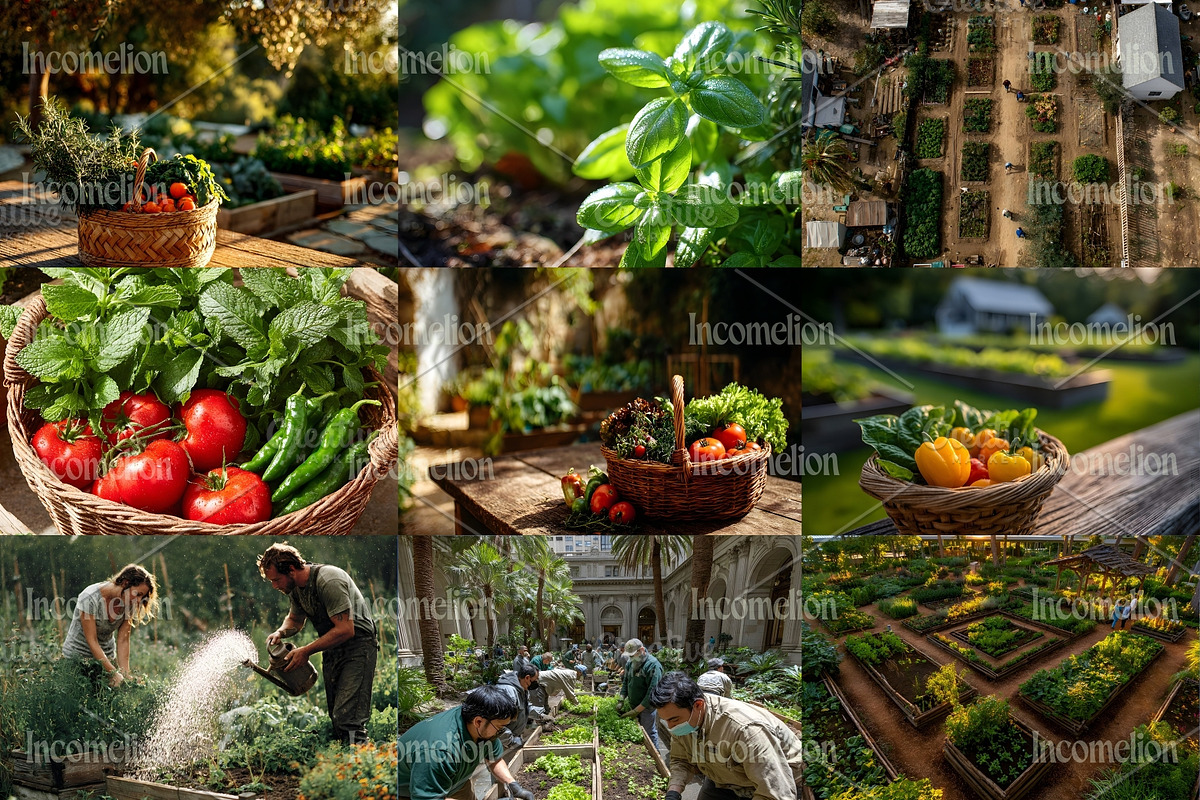 90 Community Garden Stock Photos, a Nature Photo by Incomelion (Photo 10 of 17)