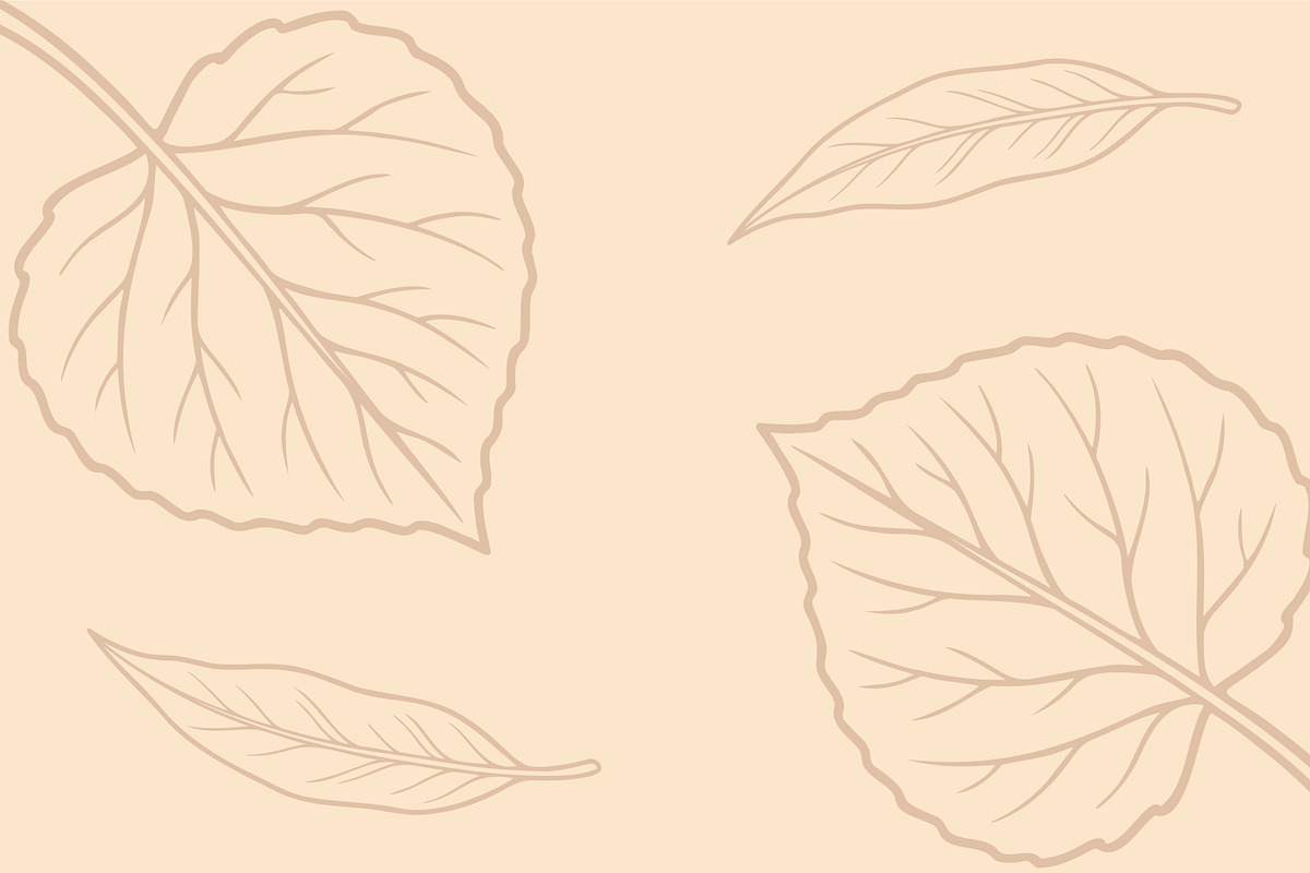 Maple Leaves Botanical Background, a Background Graphic by Gfx Expert Team (Photo 2 of 3)