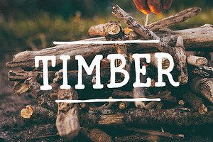 Timber Font