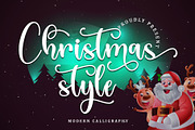 Christmas Style - Modern Calligraphy, a Script Font by alifryanzulfikar (Thumbnail 1 of 8)