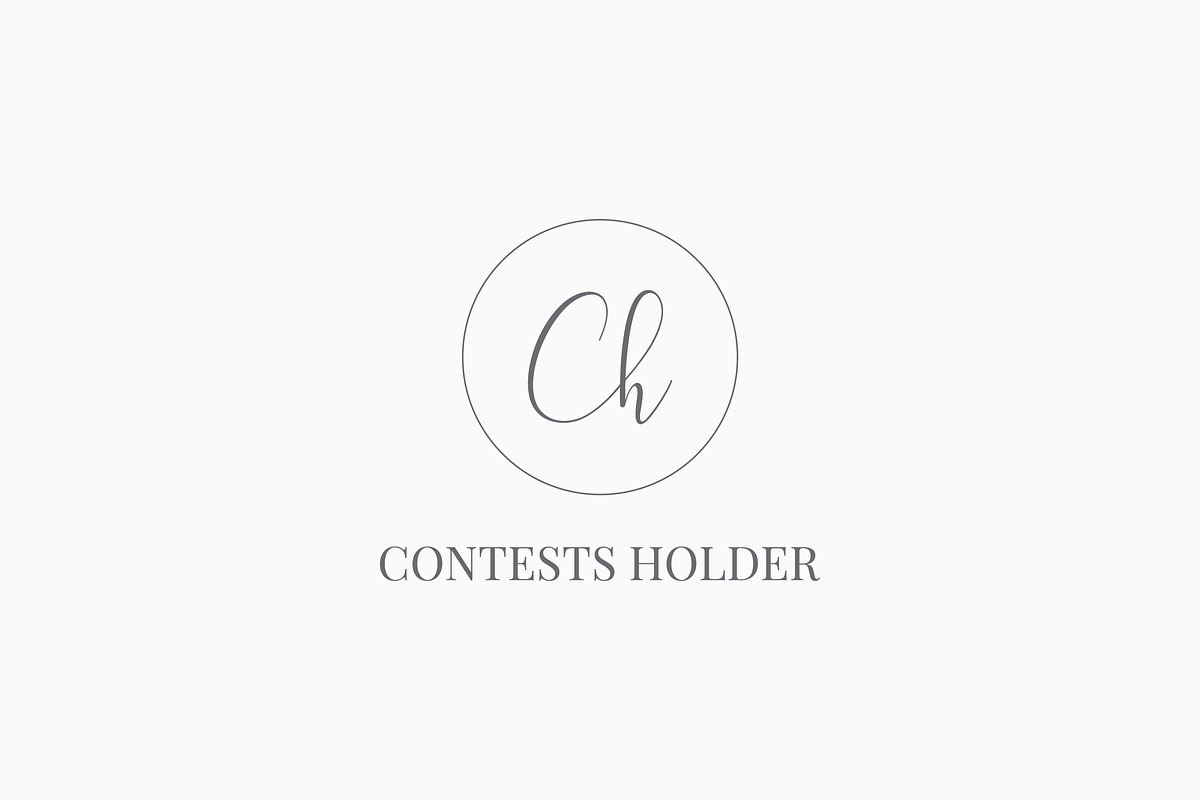 CH luxury letter logo design, a Branding & Logo Template by tmts