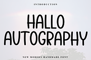 Hallo Autography, a Sans Serif Font by InermediaSTUDIO (Thumbnail 1 of 7)