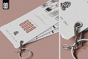 Ring-Bound Menu Cards Mockup, an Advertising Mockup by SD Mockup (Thumbnail 2 of 4)