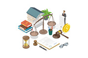 Law & Justice Set 01, a Person Illustration by AndriiStore (Thumbnail 2 of 11)