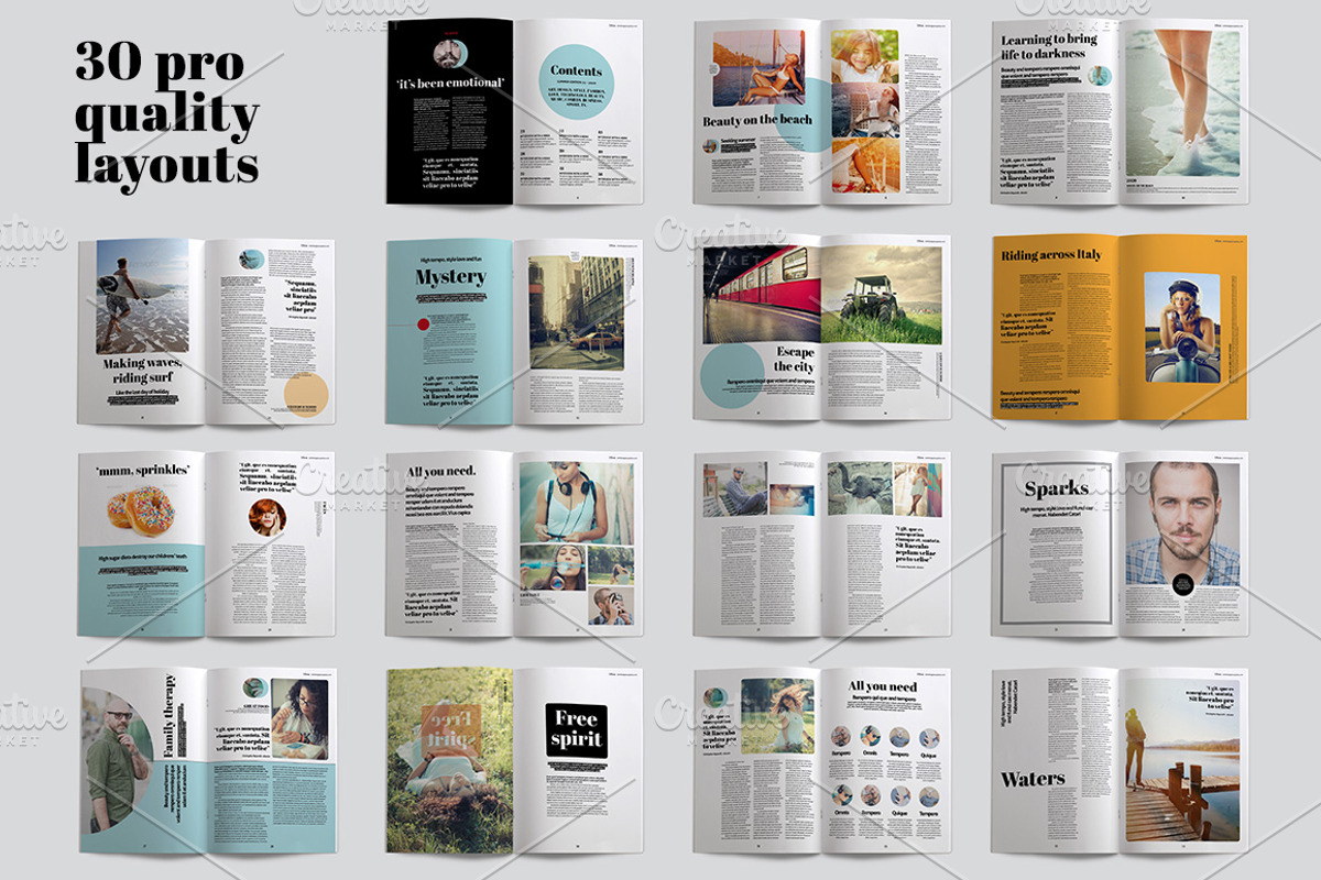 Bloom magazine, a Magazine Template by CRS Design (Photo 4 of 4)