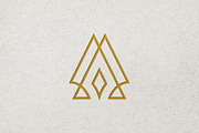 Geometric Initials AM or MA Logo, a Branding & Logo Template by Luxury Logos (Thumbnail 4 of 4)