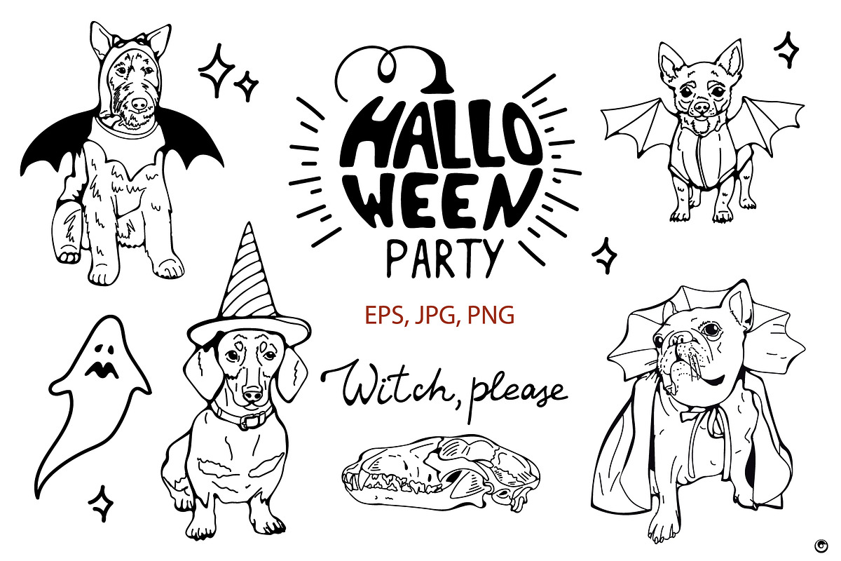 Halloween party, an Object Illustration by Olillia (Photo 3 of 6)